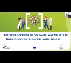 Presentation of the Healthy Workplaces Manage Dangerous Substances campaign